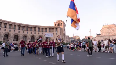 The Grand Opening Ceremony of the 12th Pan-Homenetmen Games in Yerevan
